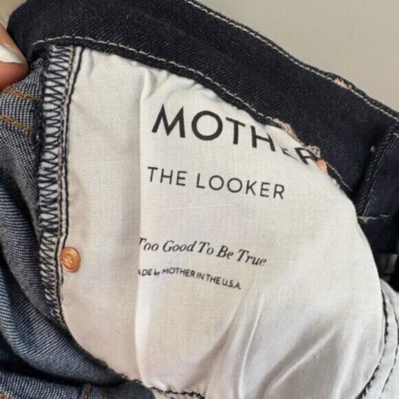 MOTHER THE LOOKER JEANS - size 25 - Picture 8 of 11